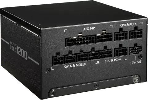 Photo de Alimentation ATX Cooler Master Elite Gold - 1200W (Noir)