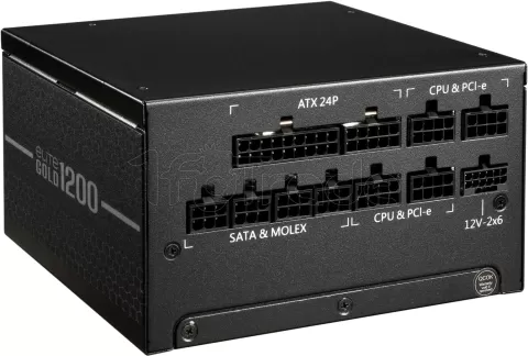 Photo de Alimentation ATX Cooler Master Elite Gold - 1200W (Noir)