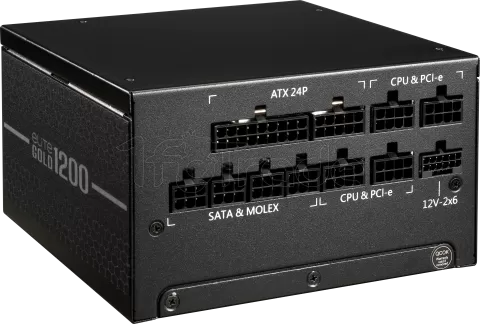 Photo de Alimentation ATX Cooler Master Elite Gold - 1200W (Noir)