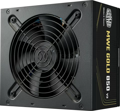 Photo de Alimentation ATX Cooler Master MWE Gold - 850W (Noir)