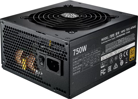 Photo de Alimentation ATX Cooler Master MWE Gold FM V2 - 750W