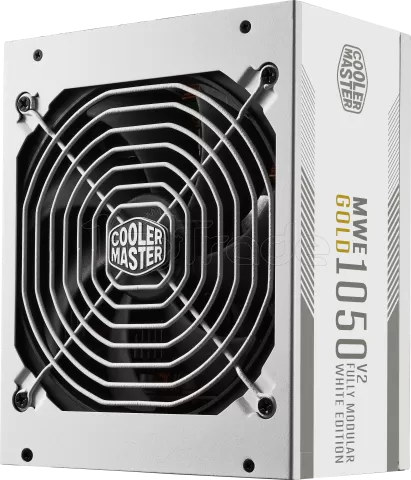Photo de Alimentation ATX Cooler Master MWE Gold V2 - 1050W (Blanc)
