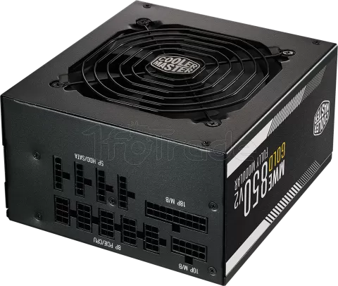 Photo de Alimentation ATX Cooler Master MWE Gold V2 ATX 3.0 - 850W (Noir)