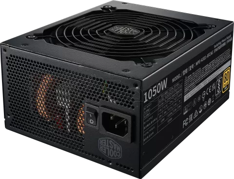 Photo de Alimentation ATX Cooler Master MWE Gold V2 ATX 3.1 - 1050W (Noir)