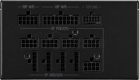 Photo de Alimentation ATX Cooler Master MWE Gold V2 ATX 3.1 - 1250W (Noir)