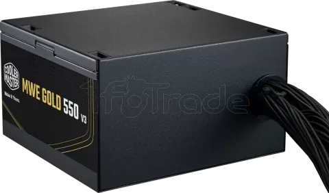 Photo de Alimentation ATX Cooler Master MWE Gold V3 - 550W (Noir)