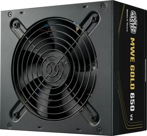 Photo de Alimentation ATX Cooler Master MWE Gold V3 - 650W (Noir)