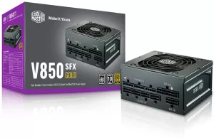 Photo de Alimentation ATX Cooler Master V850 SFX Gold - 850W (Noir)