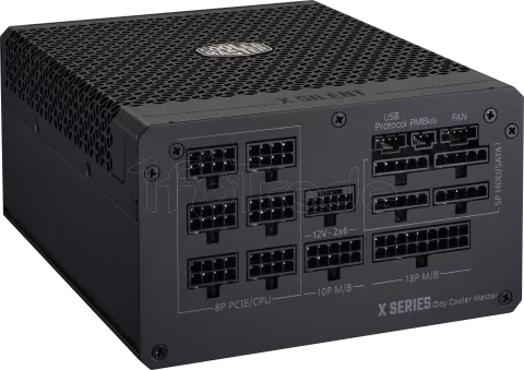 Photo de Alimentation ATX Cooler Master X Silent Edge Platinium - 850W (Noir)