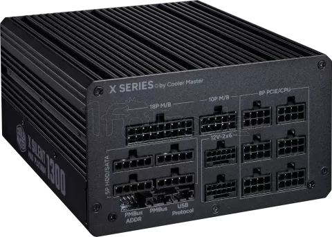 Photo de Alimentation ATX Cooler Master X Silent Max - 1300W (Noir)