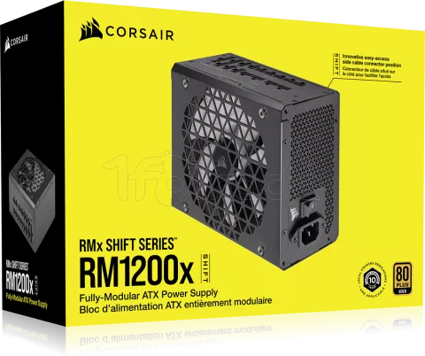 Photo de Alimentation ATX Corsair RMx Shift - 1200W (Noir)