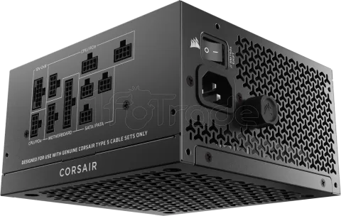 Photo de Alimentation ATX Corsair RMx Shift (2025) - 750W (Noir)