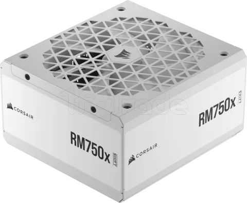 Photo de Alimentation ATX Corsair RMx Shift - 750W (Blanc)