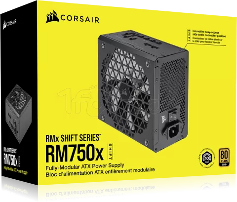 Photo de Alimentation ATX Corsair RMx Shift - 750W (Noir)