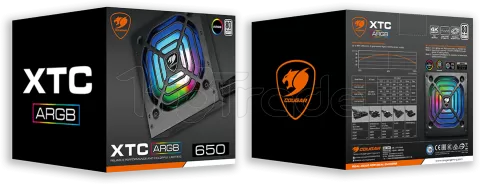 Photo de Alimentation ATX Cougar XTC RGB - 650W (Noir)