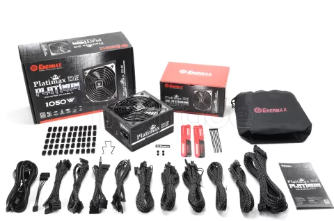 Photo de Alimentation ATX Enermax Platimax D.F. - 1050W (Noir)