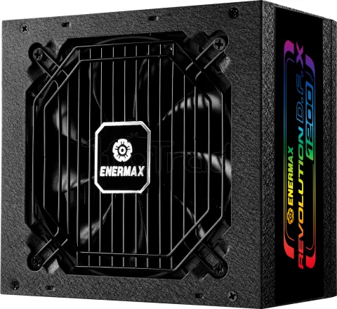 Photo de Alimentation ATX Enermax Revolution D.F. X RGB - 1200W (Noir)