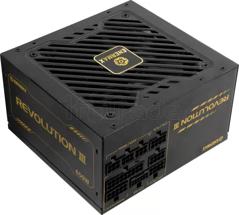 Photo de Alimentation ATX Enermax Revolution III - 650W (Noir)
