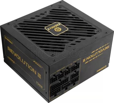 Photo de Alimentation ATX Enermax Revolution III - 750W (Noir)