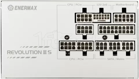 Photo de Alimentation ATX Enermax Revolution III S - 1000W (Blanc)