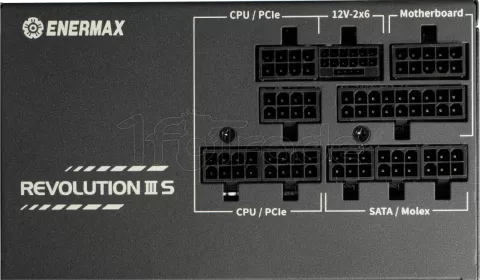 Photo de Alimentation ATX Enermax Revolution III S - 1000W (Noir)