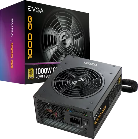 Photo de Alimentation ATX EVGA GQ - 1000W (Noir)