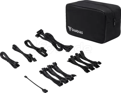 Photo de Alimentation ATX Gamdias Helios P2G - 1000W (Noir)