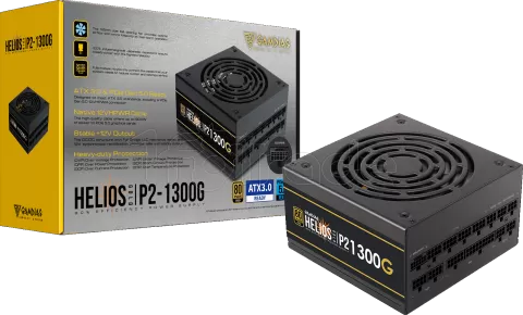Photo de Alimentation ATX Gamdias Helios P2G - 1300W (Noir)