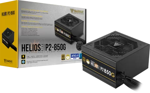 Photo de Alimentation ATX Gamdias Helios P2G - 850W (Noir)