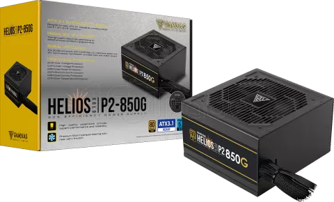 Photo de Alimentation ATX Gamdias Helios P2G - 850W (Noir)