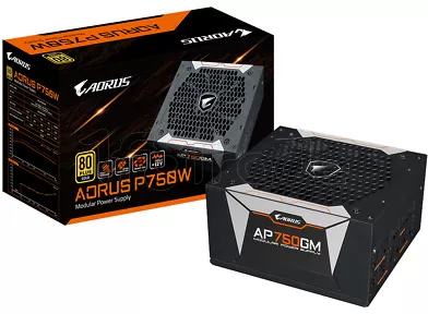 Photo de Alimentation ATX Gigabyte GP-AP750GM 750W (Noir)