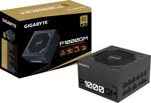 Alimentation ATX Gigabyte P1000GM - 1000W (Noir) pour