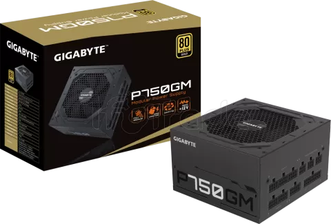 Photo de Alimentation ATX Gigabyte P750GM - 750W (Noir)