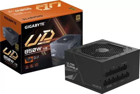 Photo de Alimentation ATX Gigabyte Ultra Durable GM PG5 V2 - 850W (Noir)