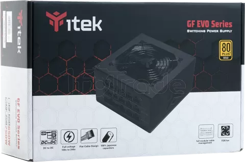 Photo de Alimentation ATX iTek GF750 Evo - 750W