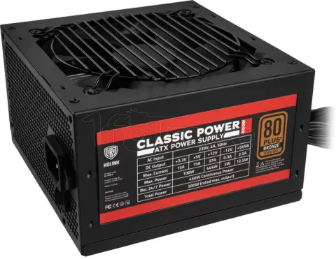 Photo de Alimentation ATX Kolink Classic Power v2 - 500W (Noir)