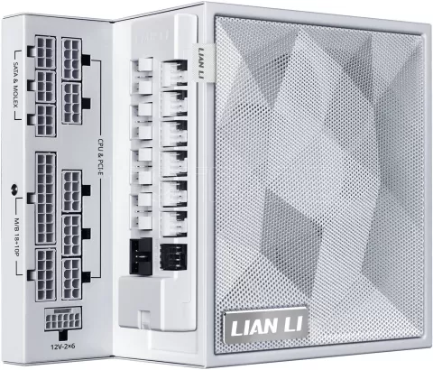 Photo de Alimentation ATX Lian Li Edge Gold V2 avec Edge Hub V2 - 1000W (Blanc)