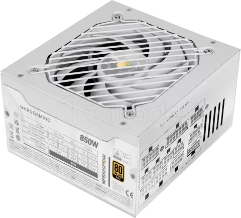 Photo de Alimentation ATX Mars Gaming MPB Pro-SI - 850W (Blanc)