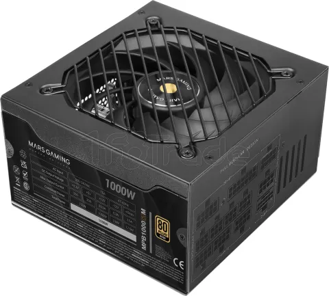 Photo de Alimentation ATX Mars Gaming MPB-SIM - 1000W (Noir)