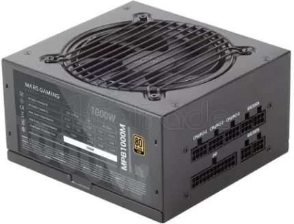 Photo de Alimentation ATX Mars Gaming MPBM - 1000W (Noir)