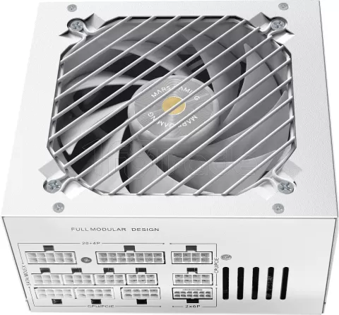 Photo de Alimentation ATX Mars Gaming MPBP - 1000W (Blanc)