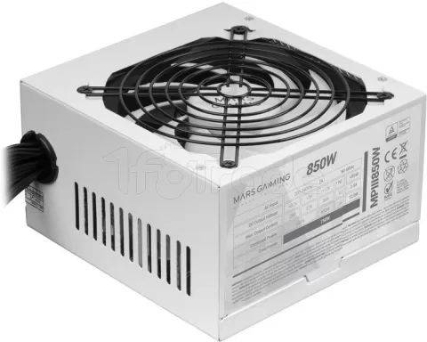 Photo de Alimentation ATX Mars Gaming MPIII - 850W (Blanc)