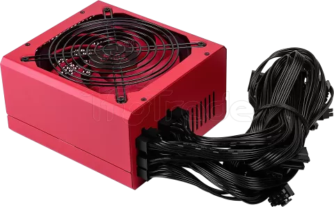 Photo de Alimentation ATX Mars Gaming Vulcano MPM - 750W (Rouge)