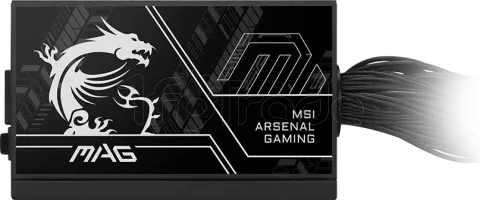 Photo de Alimentation ATX MSI Mag A750BN PCie5 III - 750W (Noir)