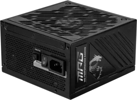 Photo de Alimentation ATX MSI MPG A1000GS PCIe5 - 1000W (Noir)