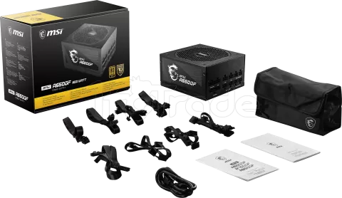 Photo de Alimentation ATX MSI MPG A650GF - 650W (Noir)