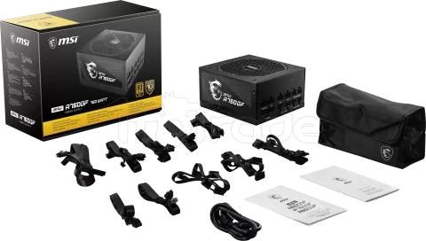 Photo de Alimentation ATX MSI MPG A750GF - 750W (Noir)