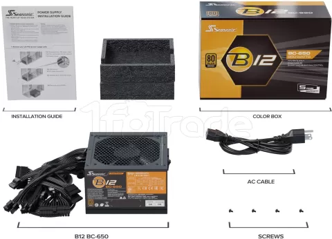 Photo de Alimentation ATX Seasonic B12 BC - 650W