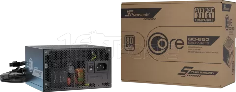 Photo de Alimentation ATX Seasonic Core GC - 650W (Noir)