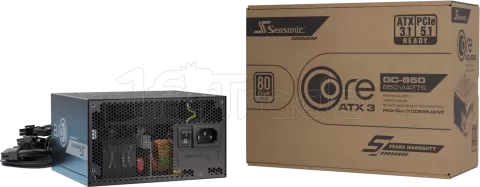Photo de Alimentation ATX Seasonic Core GC - 850W (Noir)